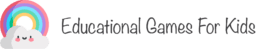 Educational games for kids children logo